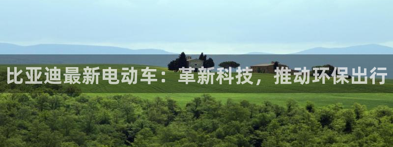 众腾娱乐登录：比亚迪最新电动车：革新科技