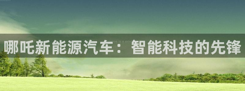 众腾娱乐官方客服电话：哪吒新能源汽车：智