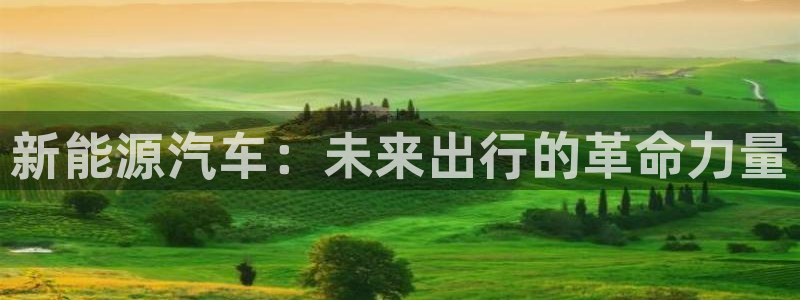 腾耀娱乐众推99840：新能源汽车：未来
