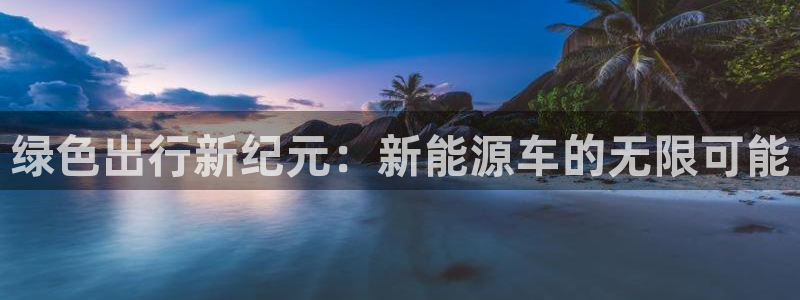众腾娱乐文化怎么样：绿色出行新纪元：新能