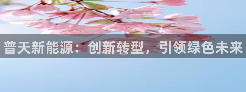 众腾娱乐总代理：普天新能源：创新转型，引